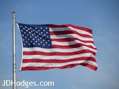 American flag, outdoor GPS fix  (IMG_0074)