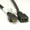 USBFirewire - USB Micro-B Extension / works with Droid Bionic - Micro-B Male to Micro-B Female - 5 wire version