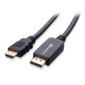 Cable Matters Premium DisplayPort to HDMI Male to Male Cable, Black 6 ft