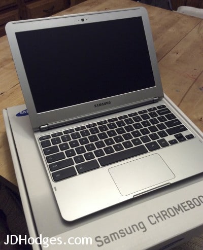 Samsung Chromebook unboxing