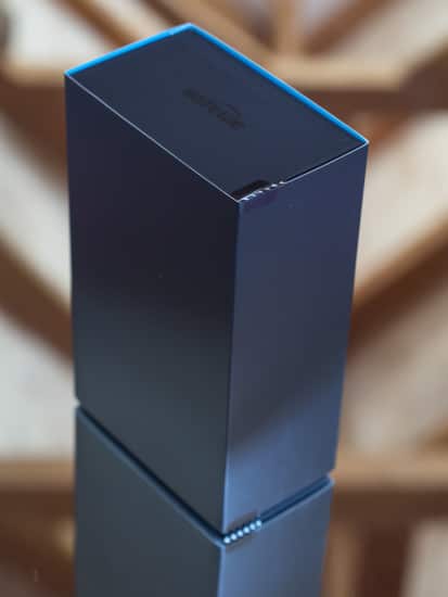 Amazon Echo product packaging frontal shot