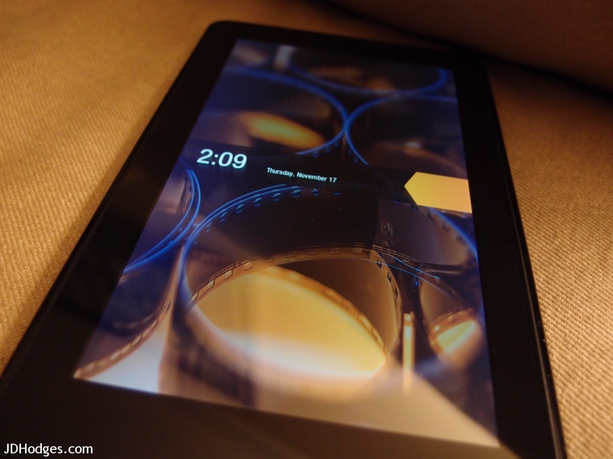 Kindle Fire lock screen Kindle Fire lock screen