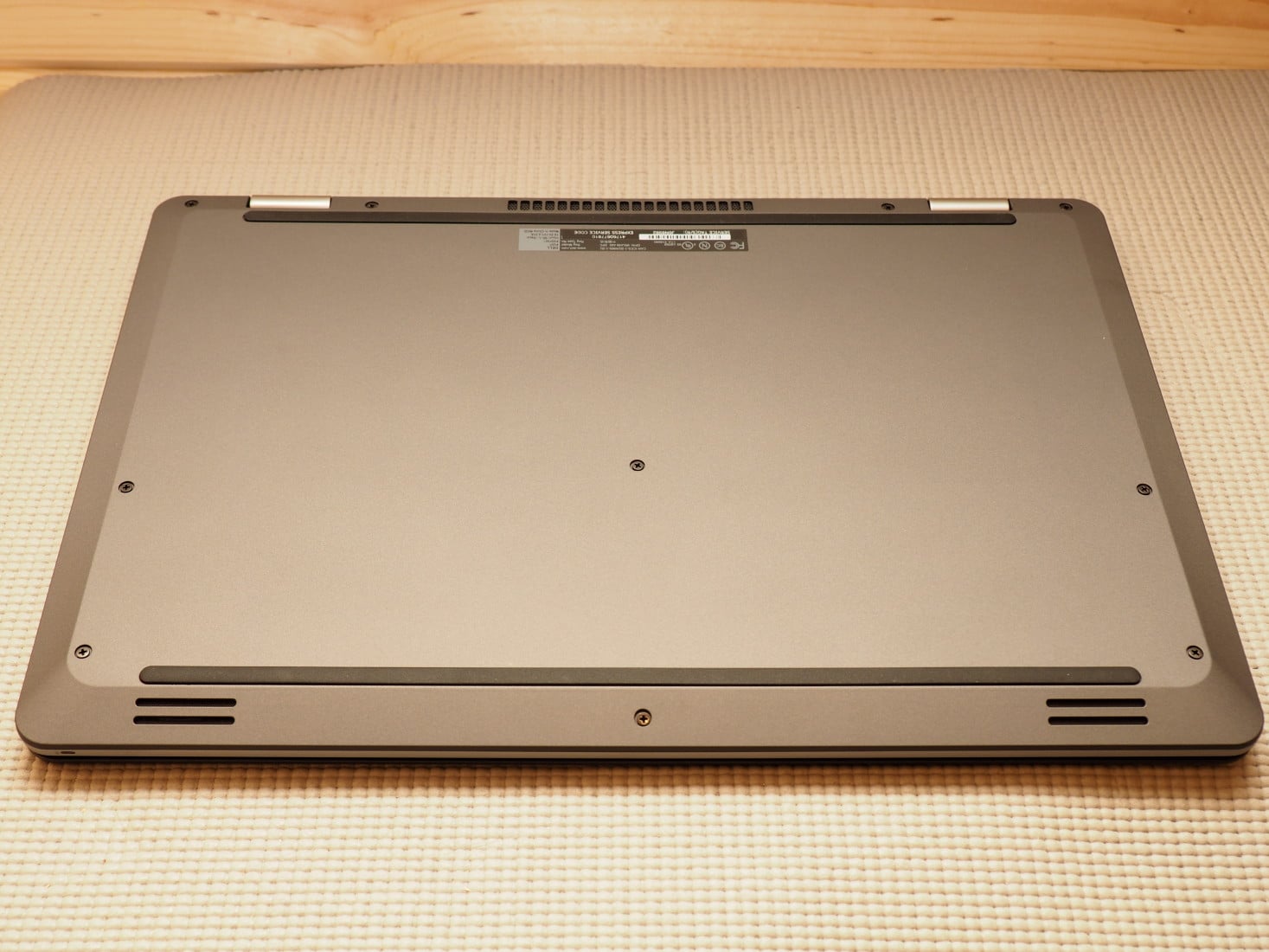 Bottom of laptop J.D. Hodges