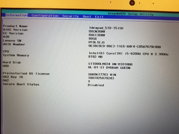 How to enter the BIOS on Windows 10 Lenovo Laptops . Hodges