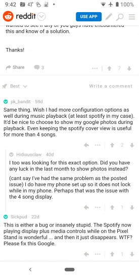 Spotify Now Playing & Pixel Stand – Google Pixel 3 (XL) | J.D. Hodges