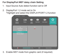 2025 List of DisplayPort 1.2 daisy chainable MST monitors | J.D. Hodges