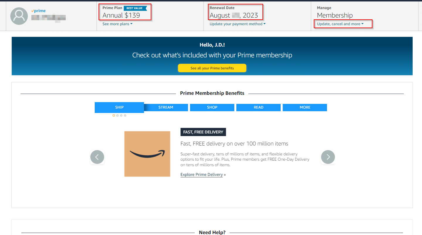 Amazon Prime Cons Seattle Wa. charge [SOLVED] J.D. Hodges