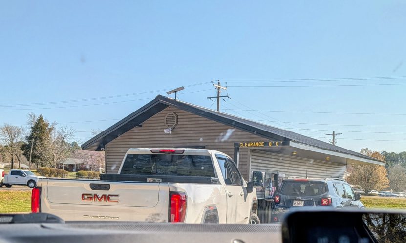 Fuel House Winona MO drive-thru line on opening day